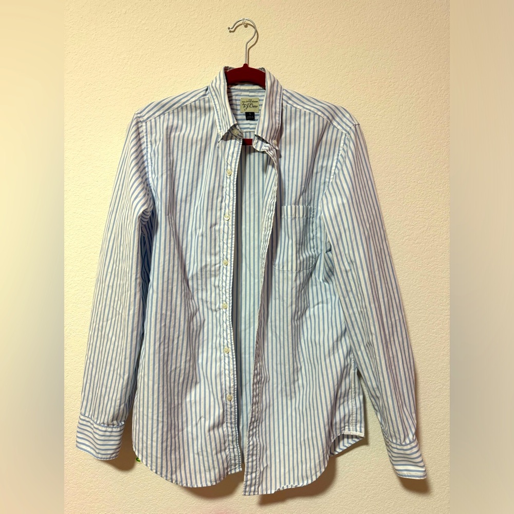 J crew mens button down shirt